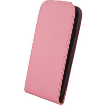 Pouzdro SLIGO Elegance iPhone 5/5S růžové