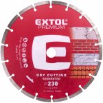 Extol Premium 108715 kotouč diamantový řezný segmentový, 230x22,2 mm – Zboží Mobilmania