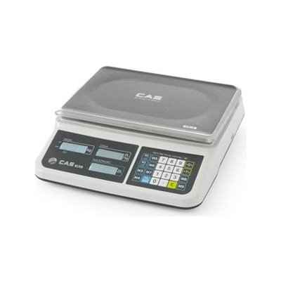 Počítací váhy s legalizací, CAS, 335x380x(v)105mm 580417H – Sleviste.cz