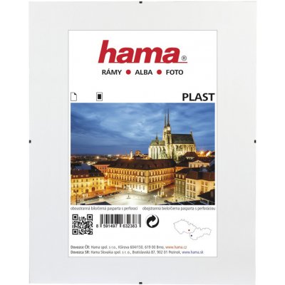 Hama 70x100 | Euroklip Hama clip-Fix, průhledný plast