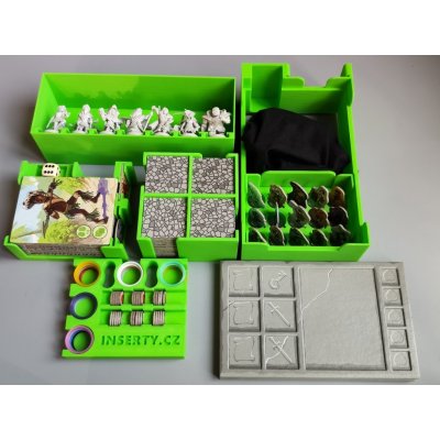 Insert Karak + rozšíření Regent + noví hrdinové a figurky V2 černý, INS0006 – Zboží Živě