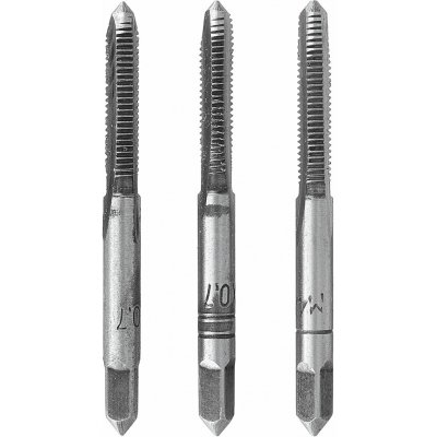 Pro-Tech shop Sada ručních závitníků M4x0,7mm, 3ks 81806 – Hledejceny.cz