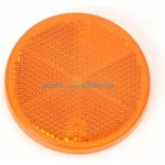 WAS Odrazka 61mm oranžová samolepící | Zboží Auto