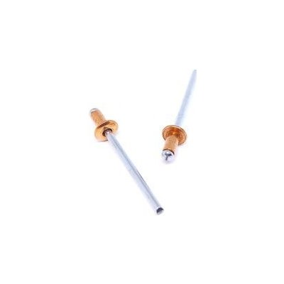 Nýt trhací, plochá hlava, DIN 7337, měď/ocel 3 x 12 - hobby balení, balení 1 ks – Zboží Mobilmania