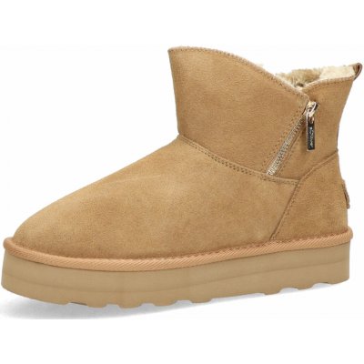 s.Oliver dámské zimní kotníkové kozačky hnědé – Sleviste.cz