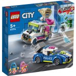 LEGO® City 60314 Policejní honička se zmrzlinářským vozem – Hledejceny.cz