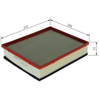 Vzduchový filtr BOSCH F 026 400 609 (F026400609) – Hledejceny.cz
