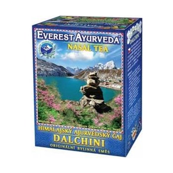Everest Ayurveda DALCHINI himalájský bylinný čaj pro uvolnění horních cest dýchacích při běžné i alergické rýmě 100 g