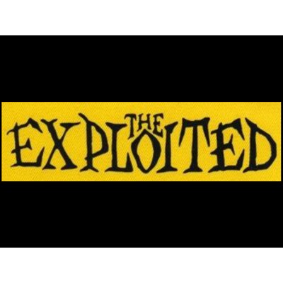Nášivka EXPLOITED clas yellow – Zboží Dáma