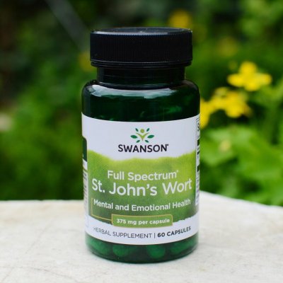 Swanson St. John's Wort Třezalka tečkovaná 375 mg 60 kapslí – Zbozi.Blesk.cz
