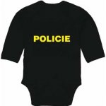 Dětské body dlouhý rukáv BIO Policie – Zboží Mobilmania