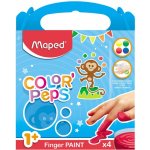 Maped Prstové barvy Color'Peps 4 barvy 80 ml – Zboží Mobilmania