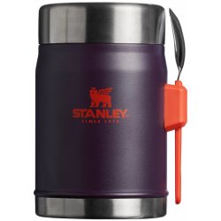 Stanley termoska jídelní 400 ml se lžící vidličkou Plum