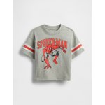 Baby tričko Gap & Marvel Americana šedá – Sleviste.cz