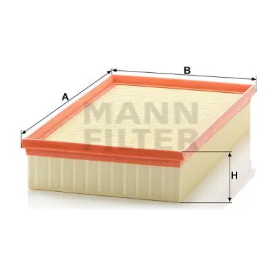 MANN FILTER Vzduchový filtr C 32 191 – Hledejceny.cz