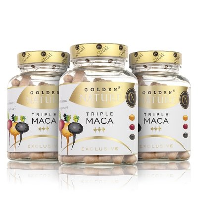 Golden Nature Triple Maca 300 kapslí – Hledejceny.cz
