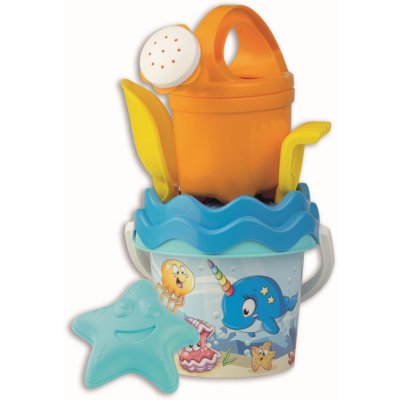 Androni Sada na písek šťastná rybka s konvičkou malá – Sleviste.cz