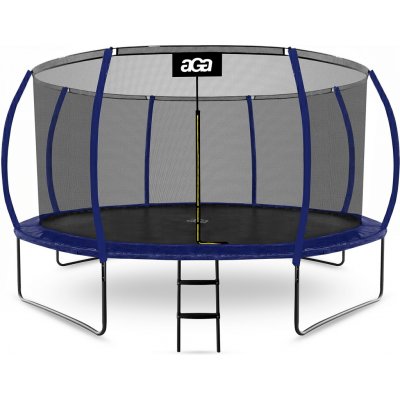 Aga SPORT EXCLUSIVE 430 cm Tmavě modrá + ochranná síť + žebřík – Hledejceny.cz