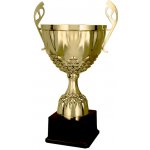 Kovový pohár Zlatý 36 cm 16 cm – Zboží Dáma