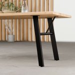 Walteco FRAMY Kovový rám pro stoly černý 50620 – Hledejceny.cz