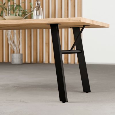 Walteco FRAMY Kovový rám pro stoly černý 50620 – Hledejceny.cz