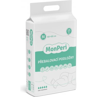 Podložka absorpční MonPeri 60 x 60 cm 15ks – Hledejceny.cz