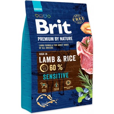Brit Premium by Nature Sensitive Lamb 3 kg – Hledejceny.cz