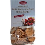 Biopekárna Zemanka Bezlepkové pohankovo malinové Bio sušenky 100 g – Zboží Dáma