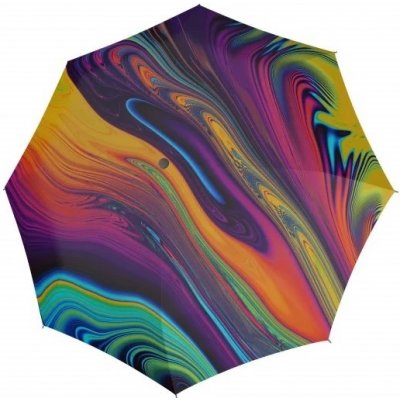Doppler Modern Art Magic Flowing Colors dámský plně automatický deštník vícebarevný – Zboží Mobilmania