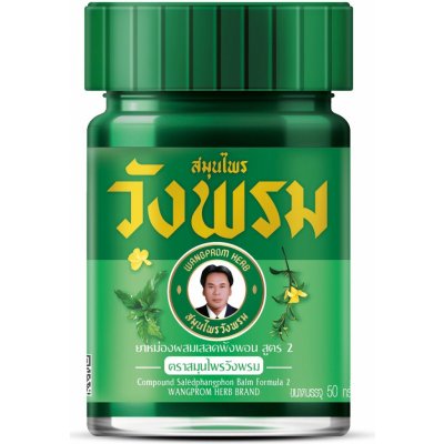 Wang Prom Thajský bylinný balzám Wangprom zelená 100 g – Zboží Mobilmania
