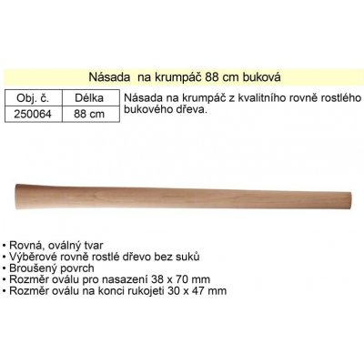 LIBROS 3130200 95 cm Násada na krompáč – HobbyKompas.cz
