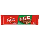 Figaro Siesta oplatka v mléčné čokoládě náplní s lískooříškovou příchutí 45 g – Sleviste.cz