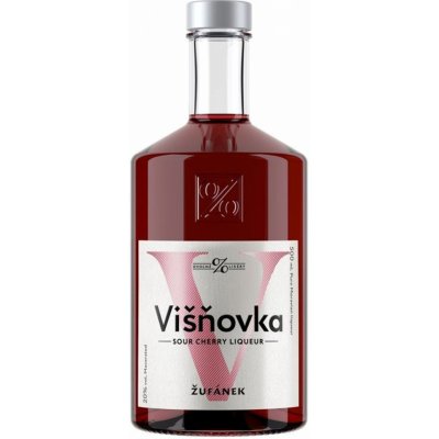 Žufánek Višňovka 20% 0,5 l (holá láhev)