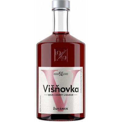 Žufánek Višňovka 20% 0,5 l (holá láhev) – Zbozi.Blesk.cz