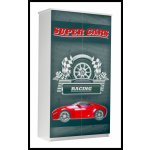 Babyboo S-Car Červená – Zboží Mobilmania