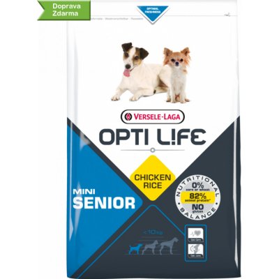 Versele Laga Opti Life Senior Mini 7,5 kg – Zboží Mobilmania