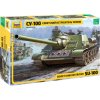 Sběratelský model Zvezda Model Kit tank 3688 Soviet S.P.Gun SU 100 new molds 1:35