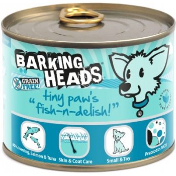 Barking Heads Tiny Paws Fish n Delish 200 g