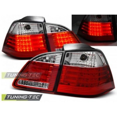 Světla zadní BMW E61 04-03.07 TOURING RED WHITE LED – Hledejceny.cz
