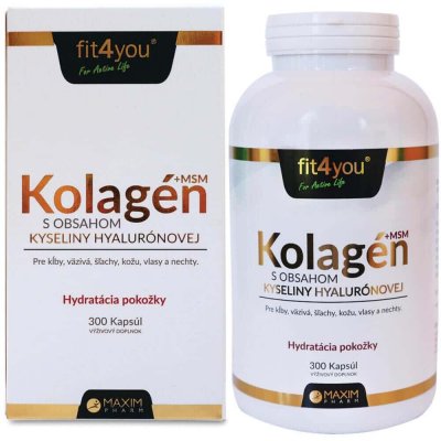 Fit4you Kolagen 300 kapslí – Hledejceny.cz