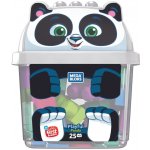 Mega Bloks kyblík s kostkami PLAYFUL PANDA – Zboží Mobilmania