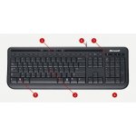 Microsoft Wired Keyboard 600 ANB-00020 – Hledejceny.cz