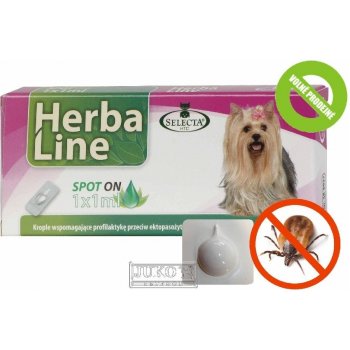 Herba Line Spot-on pro malé psy 1 x 1 ml