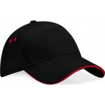 Beechfield 5 panelová Ultimate Sandwich Peak Black/Classic Red – Hledejceny.cz