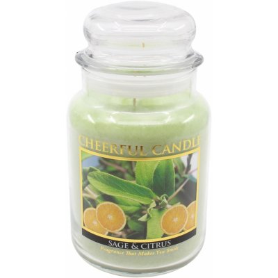 Cheerful Candle Sage and Citrus 680 g