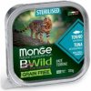 Monge BWILD Cat Grain Free STERILKA Tuňák se zeleninou 32 x 100 g
