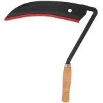 TOPTRADE kososrp ocelový, s dřevěnou rukojetí, 360 mm – Zbozi.Blesk.cz