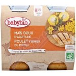 Babybio Sladká kukuřice s kuřetem 2 x 200 g – Hledejceny.cz