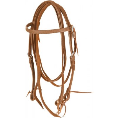 LAKOTA Westernová uzdečka s otěžemi CLASSIC Přírodní – Zboží Dáma