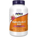 Now Foods Foods Alphasorb-C 500 mg 180 rostlinných kapslí – Hledejceny.cz